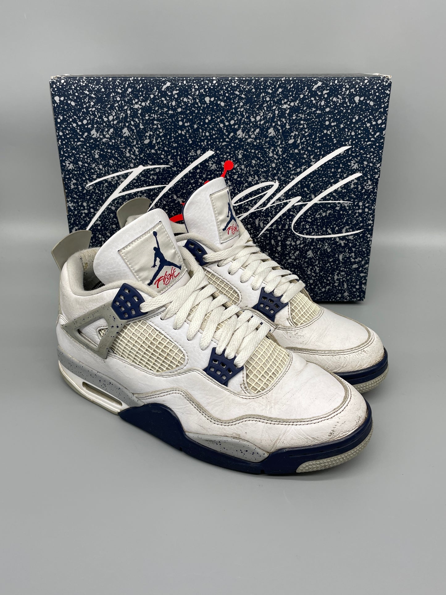 Jordan 4 Midnight Navy 45
