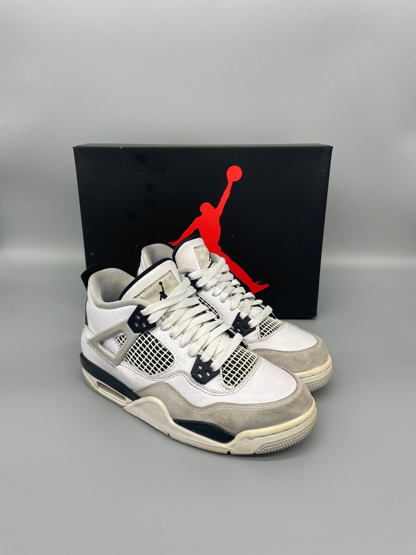 Jordan 4 Military Black 38