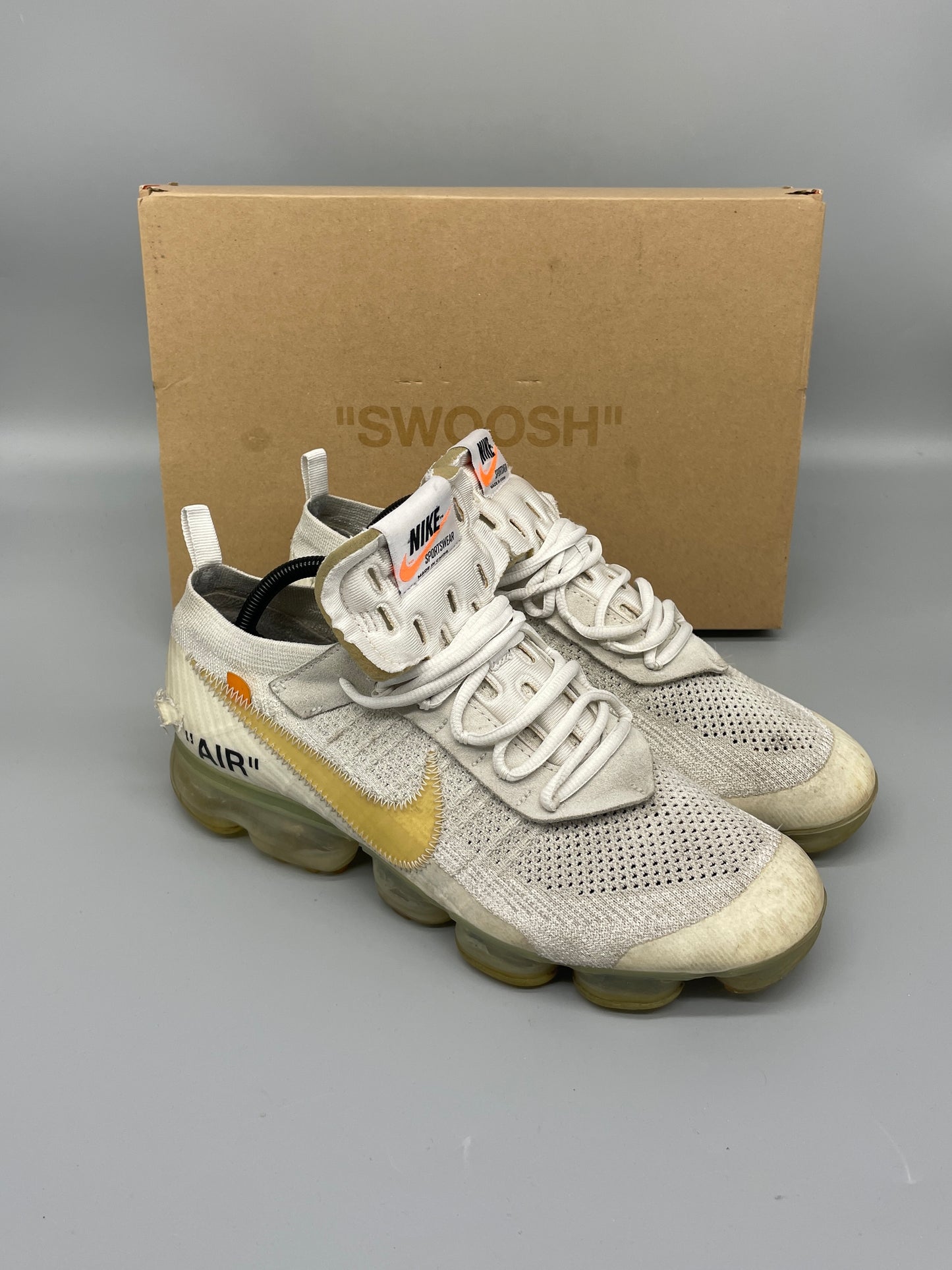 Nike x Off White Vapormax White 45