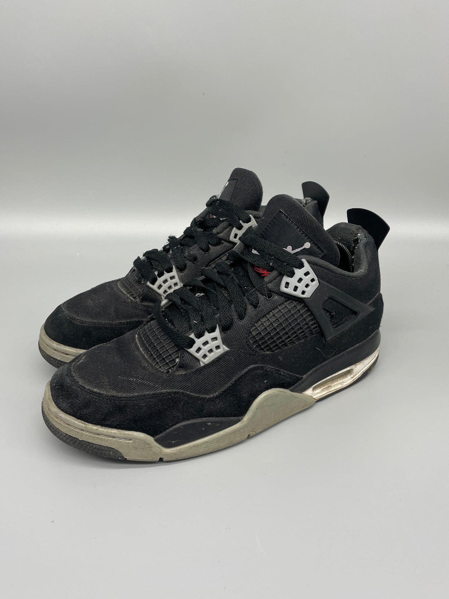 Jordan 4 Black Canvas 43