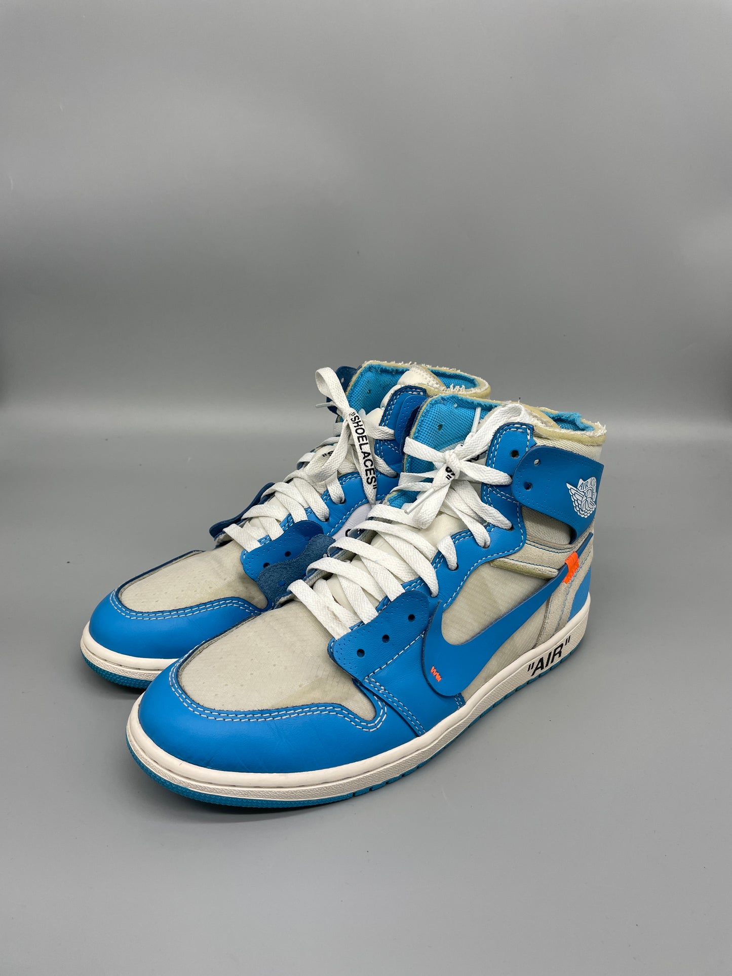 Nike x Off White Jordan 1 High UNC 43