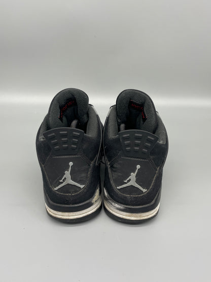 Jordan 4 Black Canvas 43