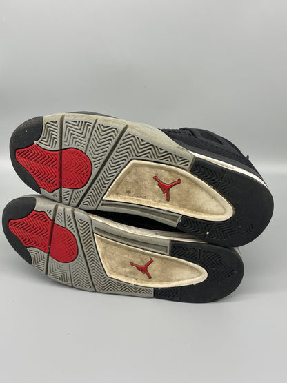 Jordan 4 Black Canvas 43