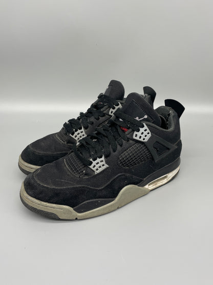 Jordan 4 Black Canvas 43