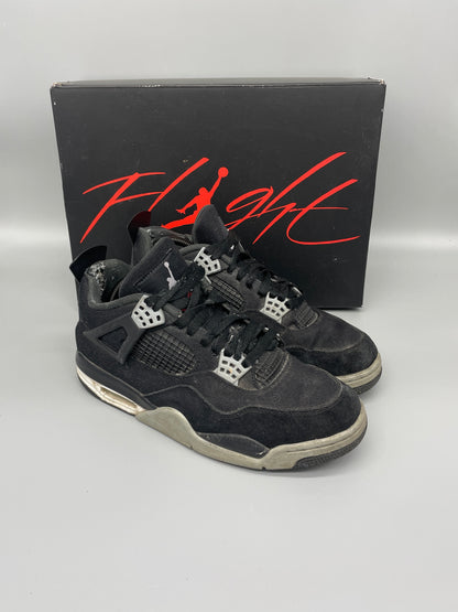 Jordan 4 Black Canvas 43