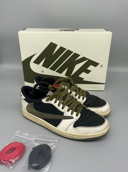 Jordan 1 Low Travis Scott Olive 43