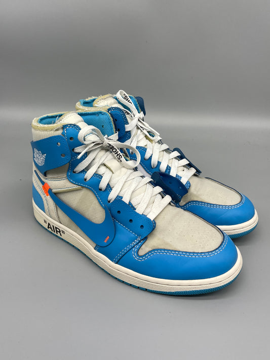 Nike x Off White Jordan 1 High UNC 43