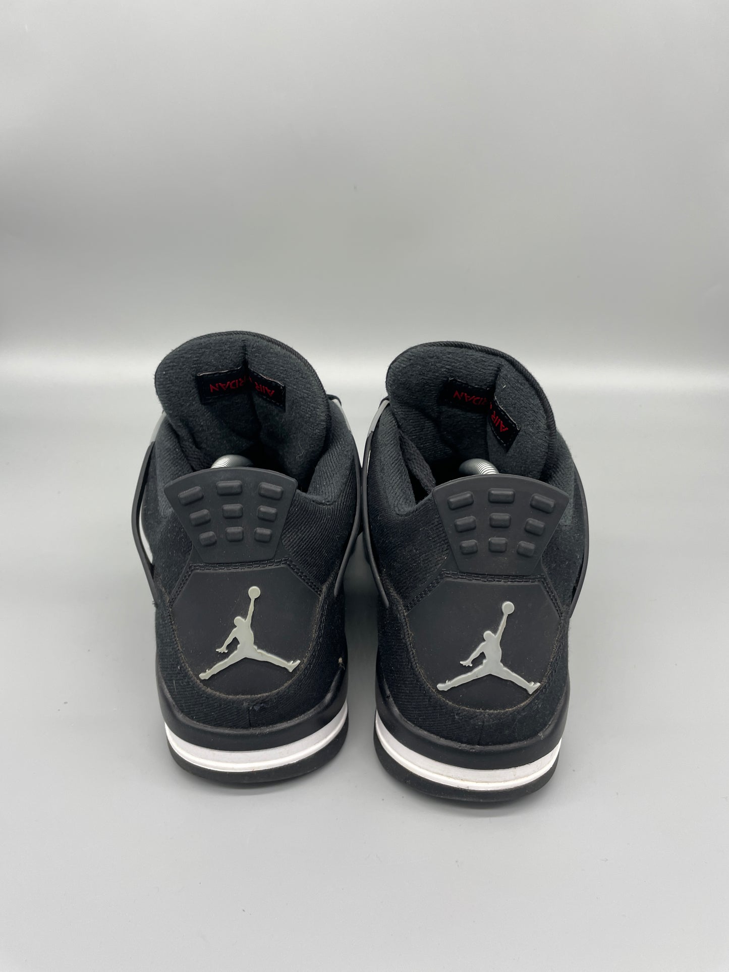 Jordan 4 Black Canvas 44